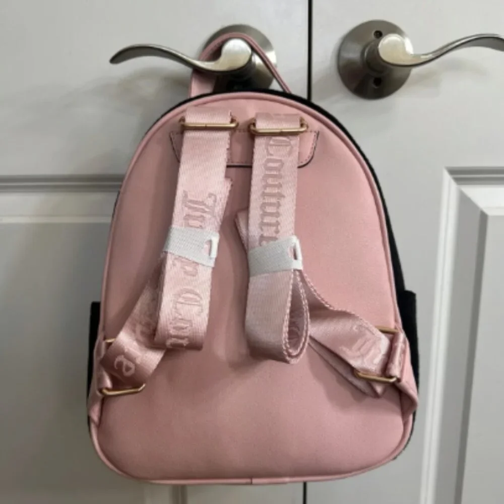 Juicy Couture‎ Lovers Club Liquorice Pink Dia Backpack NWT